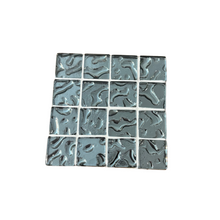 Load image into Gallery viewer, Handmade Glass Tile Coaster (Tidal)