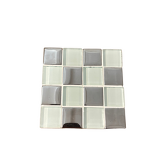 Load image into Gallery viewer, Handmade Glass Tile Coaster (Tidal)