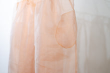 Load image into Gallery viewer, Peach Organza Dress - M/L