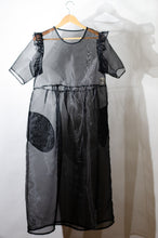 Load image into Gallery viewer, Black Organza Dress - S/M