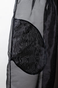 Black Organza Dress - S/M