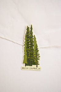 Tall Trees Sticker