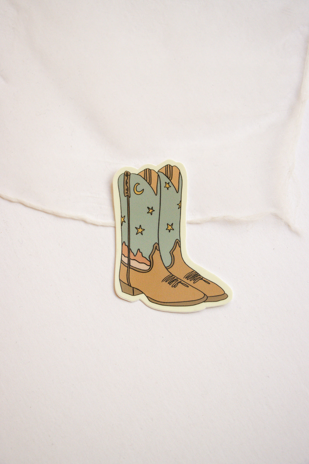 Cowboy Boots Sticker