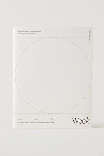 Week Planner by Wilde House Paper