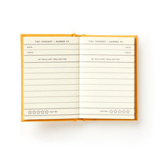 Load image into Gallery viewer, A Tiny Diary For Tiny Thoughts