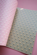 Load image into Gallery viewer, Floral Scrapbook Paper Booklet