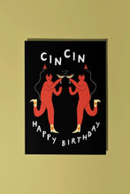 Load image into Gallery viewer, Cin Cin Birthday Card