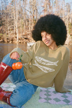 Load image into Gallery viewer, Cotton Fish Sweater - Green