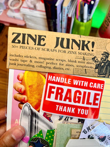 Zine Junk - DIY Scrap Kit