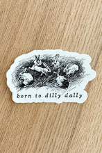 Load image into Gallery viewer, Dilly Dally Rabbit Sticker