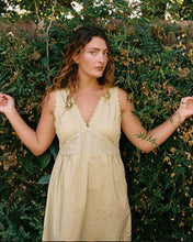 Load image into Gallery viewer, Makinna Poplin Dress- Butter