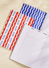 Load image into Gallery viewer, Sardine Stripe Weekly Planner