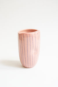 Striped Travel Cup