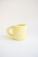 Load image into Gallery viewer, Mini Dot Mug - Honeysuckle + White