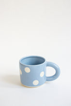Load image into Gallery viewer, Mini Dot Mug - Bluebell + White