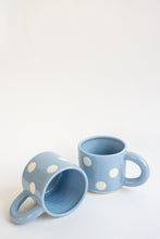 Load image into Gallery viewer, Mini Dot Mug - Bluebell + White