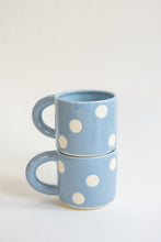 Load image into Gallery viewer, Mini Dot Mug - Bluebell + White