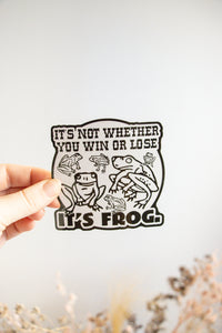 It's Frog Sticker