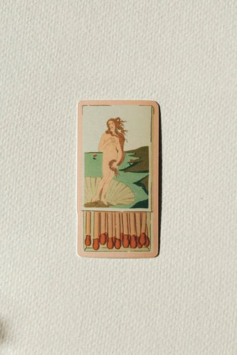 The Birth of Venus Matchbox Sticker