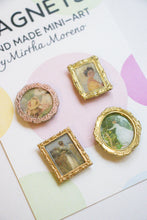 Load image into Gallery viewer, Mini Framed Magnets - Victorian Ladies