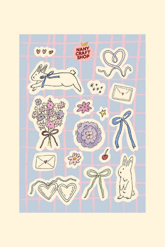 Spring Whimsy Sticker Sheet