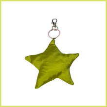 Load image into Gallery viewer, Upcycled Star Bag Charms/Keychains