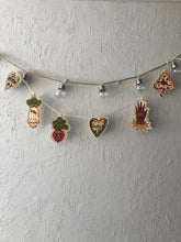 Load image into Gallery viewer, Illustrated Paper Garland - Rabbit Radish Hands and Heart