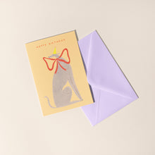 Load image into Gallery viewer, Whippet Birthday Card