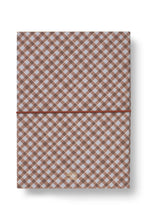 Load image into Gallery viewer, Petals &amp; Plaid Fabric Lined Notebook