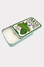 Load image into Gallery viewer, Basil Tin Candle