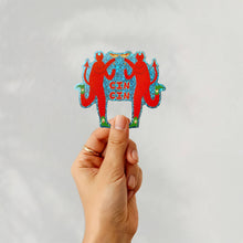 Load image into Gallery viewer, Cin Cin Devils Glitter Sticker