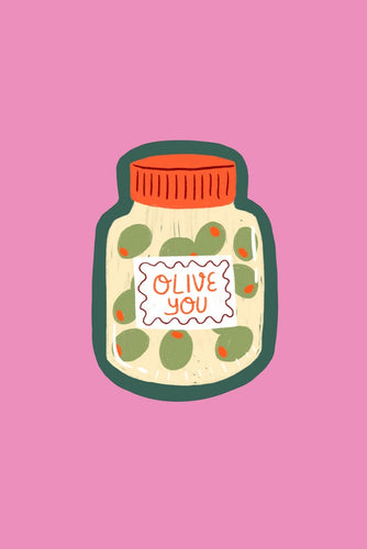 Olive You Sticker