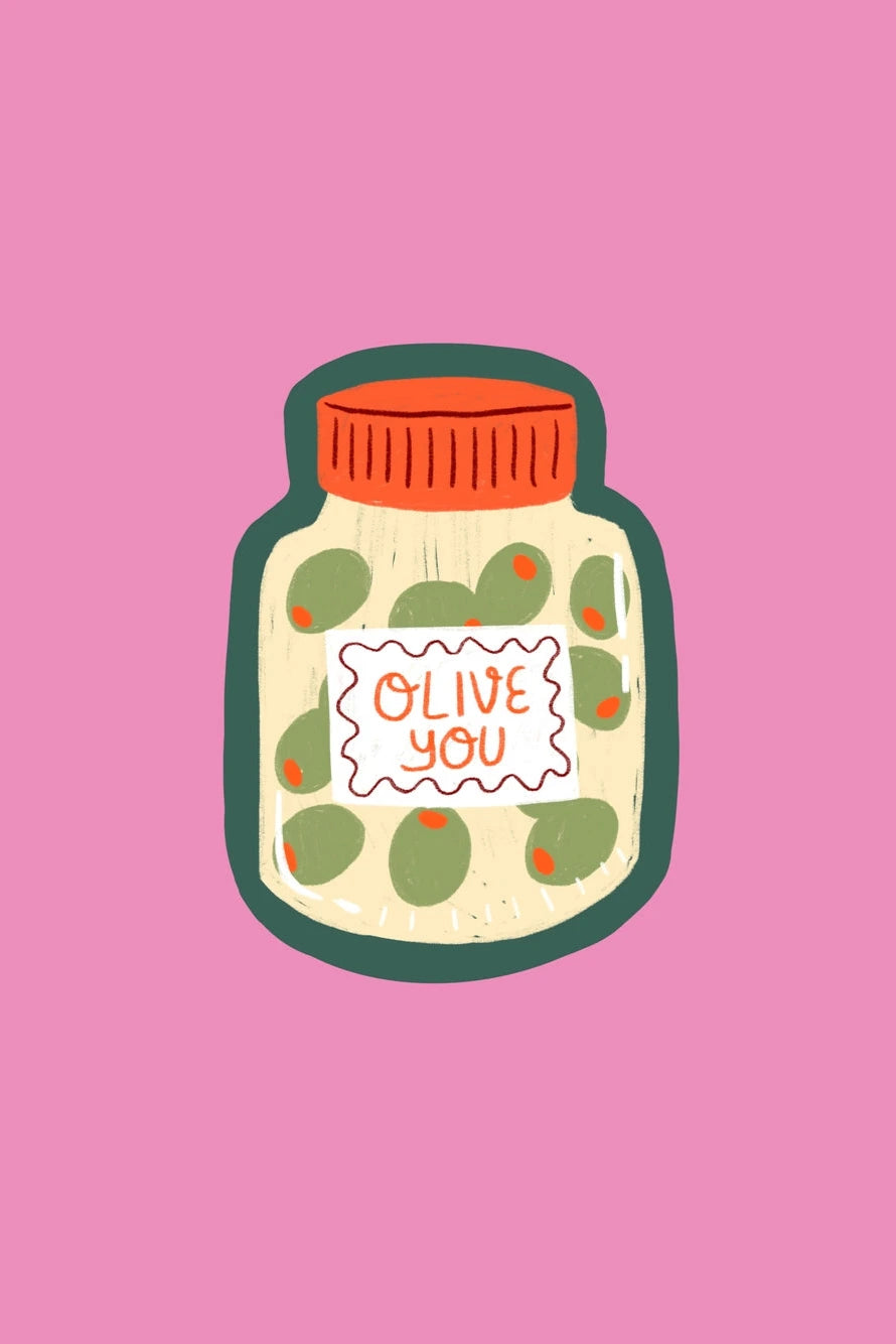 Olive You Sticker