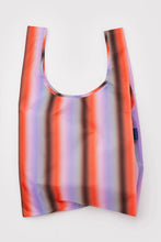 Load image into Gallery viewer, Standard Baggu - Gradient Stripe Poppy &amp; Lilac