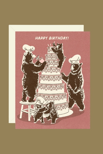 Bear Birthday Card