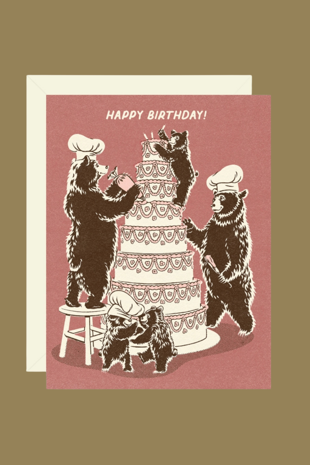 Bear Birthday Card