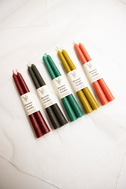 Beeswax Dinner Candles