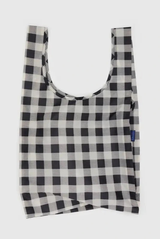 Standard Baggu - Black & White Big Check