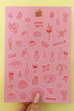 Load image into Gallery viewer, Summer in Italy Sticker Sheet