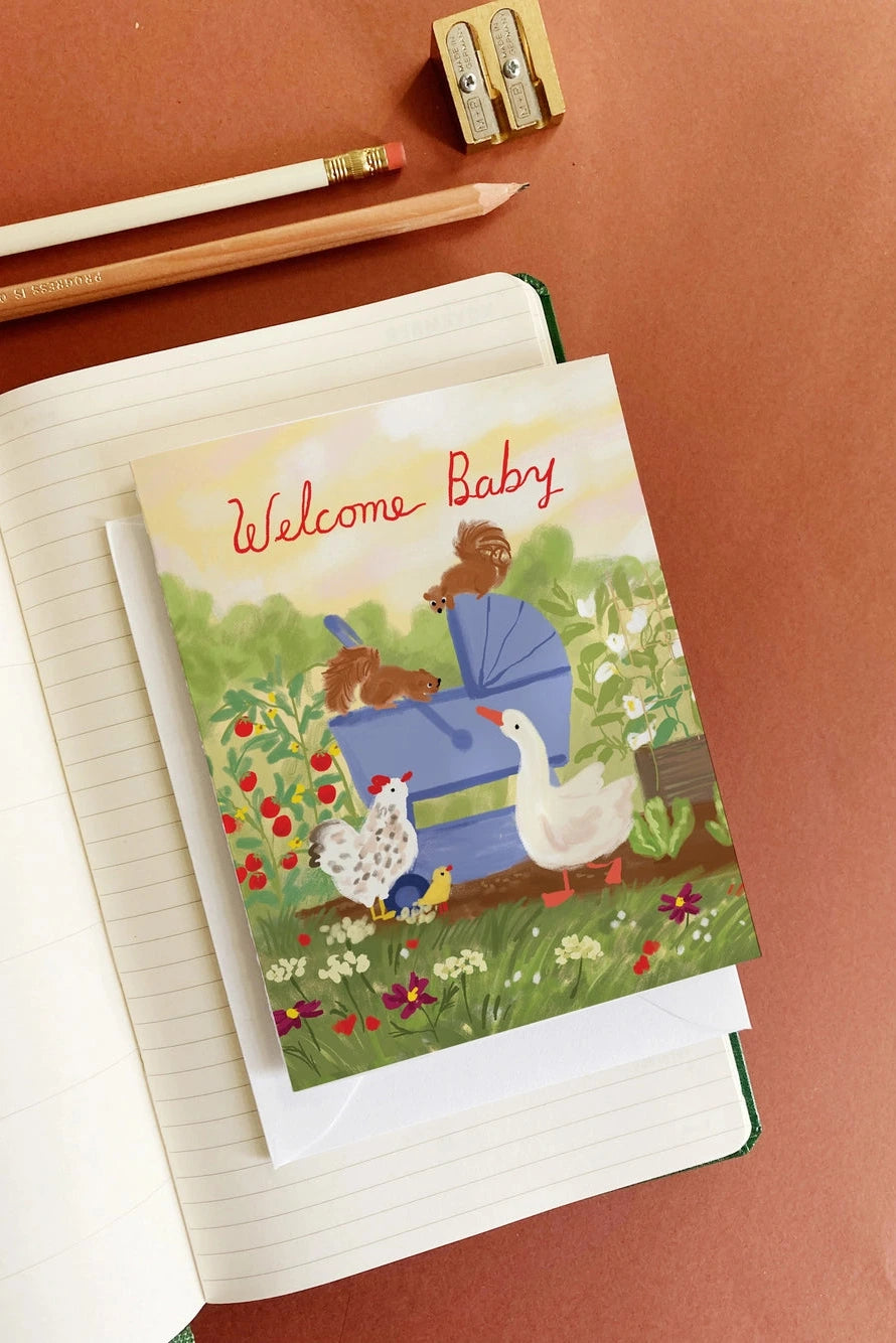 Farm Baby Card