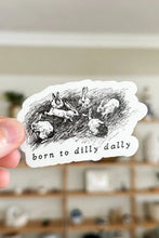 Load image into Gallery viewer, Dilly Dally Rabbit Sticker