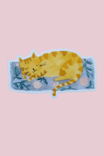 Load image into Gallery viewer, Sleepy Cat Sticker