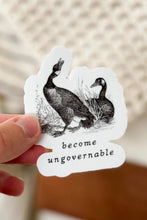 Load image into Gallery viewer, Ungovernable Goose Sticker