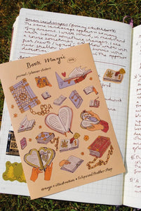 Book Magic A6 Sticker Sheet for Journals