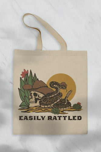 Easily Rattled Cowboy Tote