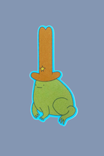 Load image into Gallery viewer, Cowboy Frog Sticker
