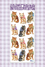 Load image into Gallery viewer, Sticker Sheet - Cranky Cats