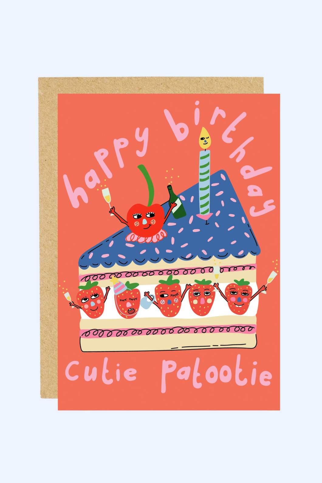 Cutie Patootie Birthday Card