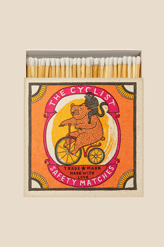 The Cyclist - Square Safety Matches