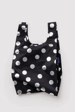 Load image into Gallery viewer, Baby Baggu - Silver Metallic Polka Dot